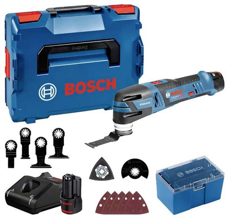 Bosch Professional Akku-Multifunktionstool GOP 12V-28 2x3,0Ah, LG L-BOXX 06018B5006 Akkus többfunkci 2. kép