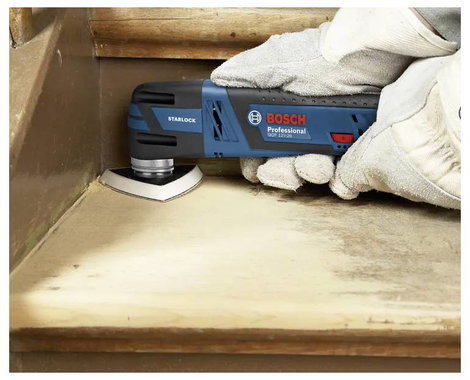Bosch Professional Akku-Multifunktionstool GOP 12V-28 2x3,0Ah, LG L-BOXX 06018B5006 Akkus többfunkci 5. kép