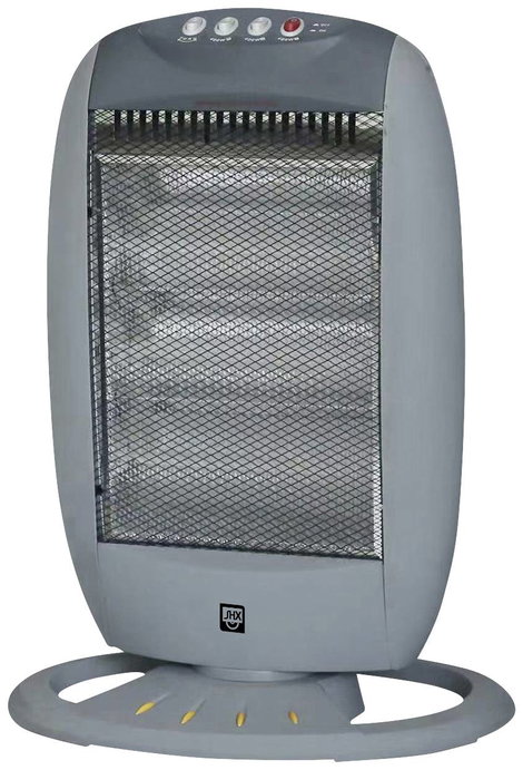 Halogén fűtőtest 30 m² 1200 W, ezüst/fekete, SHX SHX24HS1200 2. kép