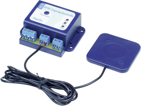 TowiTek RFID belépés ellenőrző 12 V/DC, 9 V/AC, 12 V/AC 3. kép