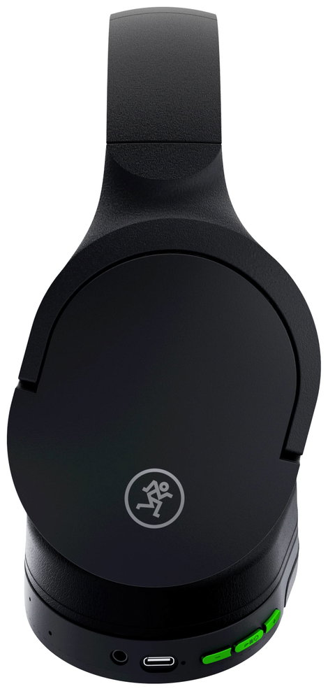Mackie MC-40BT Stúdió Over Ear headset Bluetooth® Stereo Fekete 15. kép