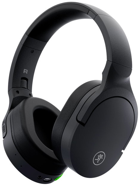 Mackie MC-40BT Stúdió Over Ear headset Bluetooth® Stereo Fekete 2. kép