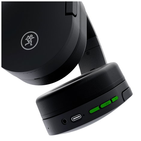 Mackie MC-40BT Stúdió Over Ear headset Bluetooth® Stereo Fekete 7. kép