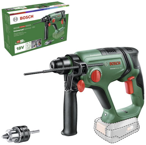 Bosch Home and Garden Universal Hammer -Akkus fúrókalapács 18 V Lítiumion akku nélkül, töltő nélkül