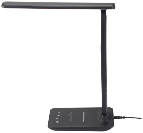 LED-es íróasztali lámpa mobiltelefon töltővel, Sygonix TX26C SY-4963268 4. kép