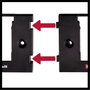 Einhell PXC Power X-Change 4514155 Akku fali tartó 2. bélyegkép