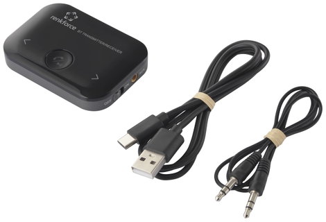 Renkforce RF-BTR-150 Bluetooth zene adó/vevő Bluetooth verzió: 5.0 8 m Beépített akku 5. kép