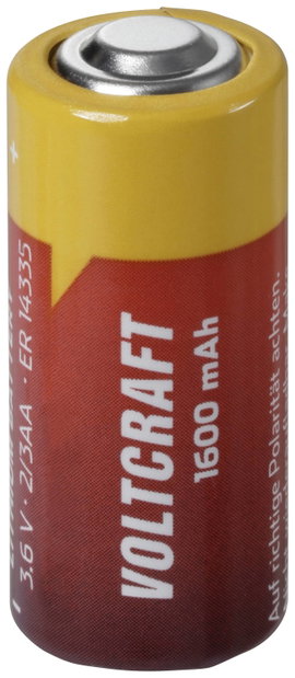 VOLTCRAFT Speciális elem 2/3 AA Lítium 3.6 V 1600 mAh 1 db