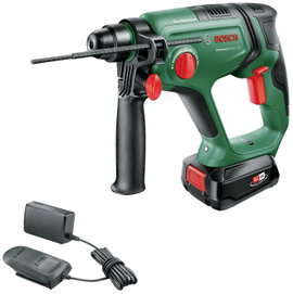 Bosch Home and Garden Universal Hammer -Akkus fúrókalapács 18 V 2.5 Ah Lítiumion akkuval, Töltővel, 