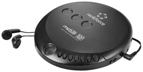 Renkforce RF-CDP-200 Hordozható CD lejátszó CD, MP3 Fekete 6. kép