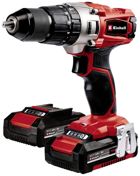 Einhell Power X-Change TE-CD 18/2 Li-i +64 (2x2,0 Ah) 2 sebességfokozat-Akkus ütvefúró-csavarozó 2.  2. kép