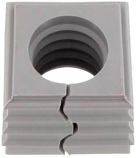 CONTA-CLIP KDS-DE 12-13 GR Tömítő elem Termoplasztikus elasztomer Szürke 10 db