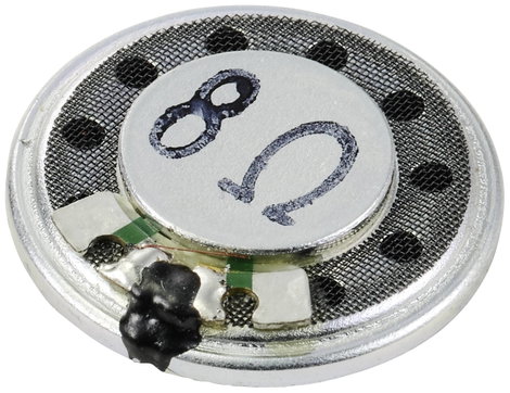 TRU COMPONENTS TC-10089004 0.79 coll 2 cm Miniatűr hangszóró 0.5 W 8 Ω 2. kép
