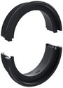 CONTA-CLIP KDS-RGA M50 BK Menet- és reteszelés adapter Lemezvastagság (max.) 7 mm Poliamid 6.6 Feket bélyegkép