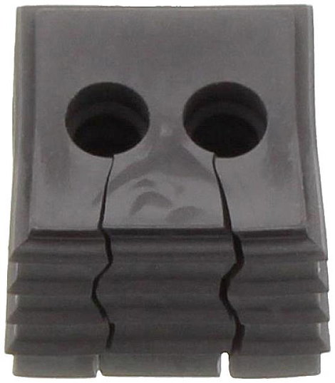 CONTA-CLIP KDS-DE 2X5-6 BK Tömítő elem Termoplasztikus elasztomer Fekete 10 db