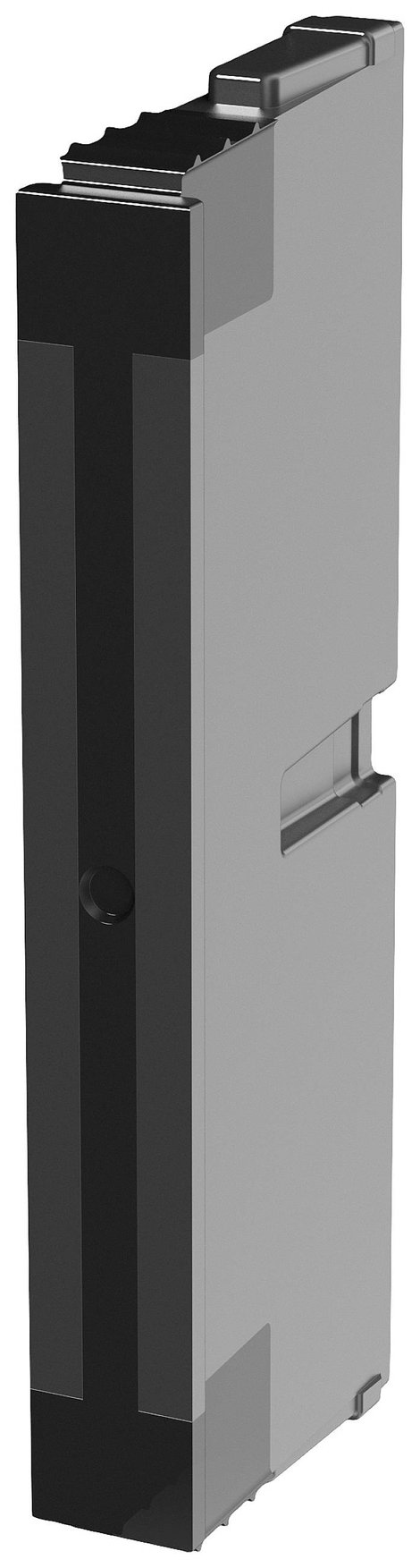 CONTA-CLIP KDS-Inlay 1 BK Kábelátvezető Poliamid 6.6 Fekete 5 db 2. kép