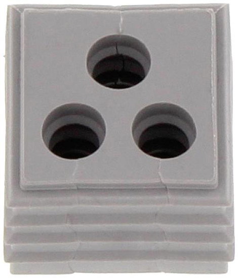 CONTA-CLIP KDS-DE 3X5-6 GR Tömítő elem Termoplasztikus elasztomer Szürke 10 db