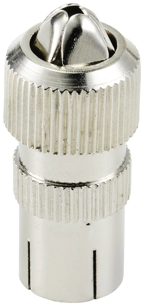 TRU COMPONENTS TC-10101532 Koax alj Fém Csatlakozók: Koaxiális alj, IEC Ø (kábel tartóval): 5 mm 1 d 3. kép
