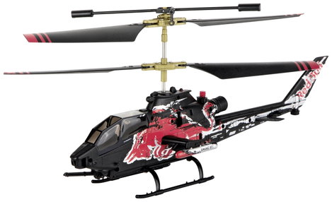 Carrera RC Red Bull Cobra TAH-1F RC kezdő helikopter RtF