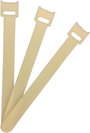Tépőzáras kábelkötöző, 150 mm x 13 mm, fehér, Fastech ETK-3-150-0000 bélyegkép