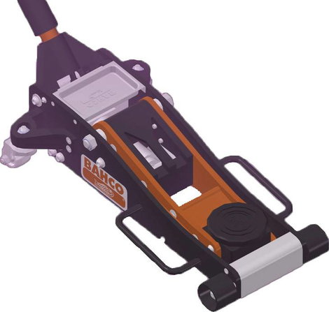 Bahco BH1A2500 Kocsiemelő 2.5 t Munkamagasság: 9.5 - 48.5 cm 2. kép