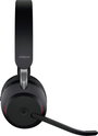 Jabra Evolve2 65 MS Telefon On Ear headset Bluetooth® Stereo Fekete Hangerő szabályozás, Elemtöltés 2. bélyegkép