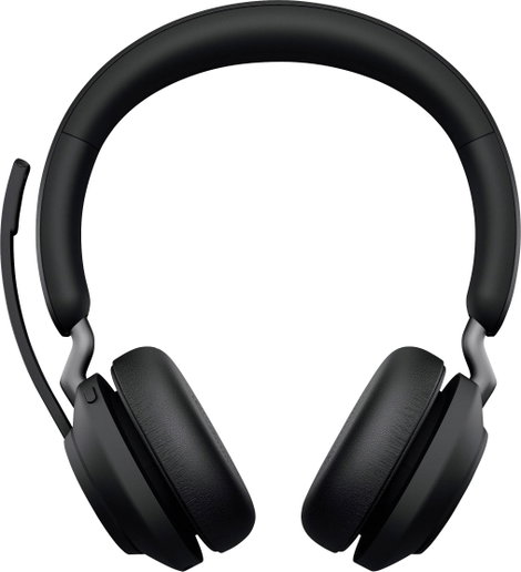 Jabra Evolve2 65 MS Telefon On Ear headset Bluetooth® Stereo Fekete Hangerő szabályozás, Elemtöltés 5. kép