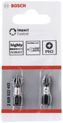 Bosch Accessories Impact Control 2608522403 Bit készlet 2 darab Kereszthornyú Phillips 2. bélyegkép