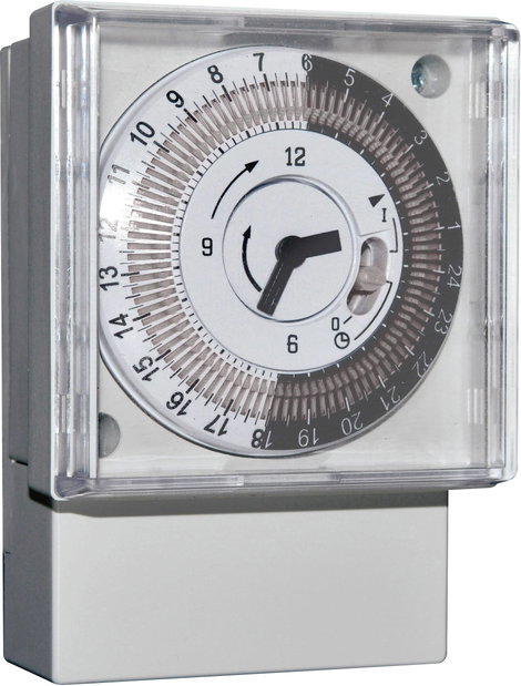 Wallair 1IO0017 Időkapcsoló óra Analóg 3500 W IP30