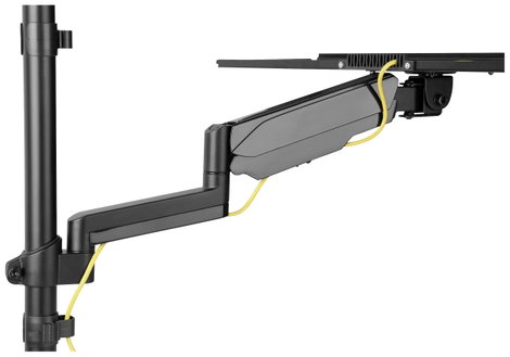 Fali billentyűzet- és monitortartó 43,2 - 81,3 cm (17 - 32) SpeaKa Professional SP-MM-710 8. kép