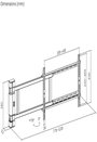 Motoros fali TV fali tartó 81,3 - 190,5 cm (32-75), SpeaKa Professional SP-TVM-701 9. bélyegkép