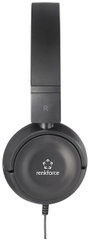 Renkforce RF-HS-130 On Ear fejhallgató Vezetékes Stereo Fekete Hangerő szabályozás 2. bélyegkép