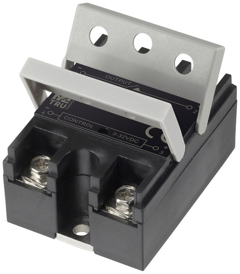 TRU COMPONENTS Félvezető relé TC-GSR-1-25DD 25 A Kapcsolási feszültség (max.): 220 V/DC Egyenáram át 4. kép