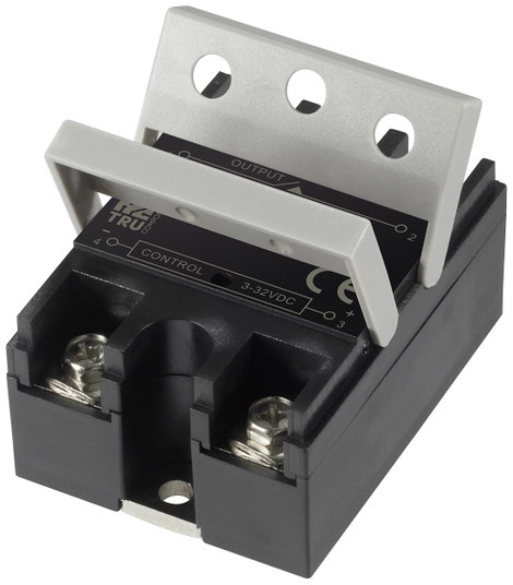 TRU COMPONENTS Félvezető relé TC-GSR-1-10DA 10 A Kapcsolási feszültség (max.): 480 V/AC Egyenáram át 4. kép