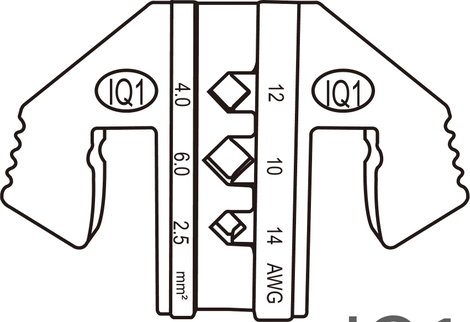 TOOLCRAFT TO-7760502 Krimpelő pecsét Napelemes dugós csatlakozó Alkalmas fogó MC3 2.5 - 6 mm² Alkalm 2. kép