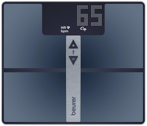 Beurer BF 980 WIFI Analizáló mérleg Mérési tartomány (max.)=180 kg Fekete 2. kép