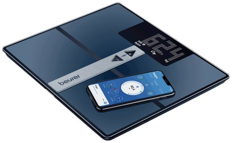 Beurer BF 980 WIFI Analizáló mérleg Mérési tartomány (max.)=180 kg Fekete 5. kép