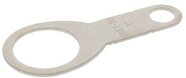 Wiska 50065635 OSET 20 Földelő fül M20 Sárgaréz (nikkelezett) 1 db