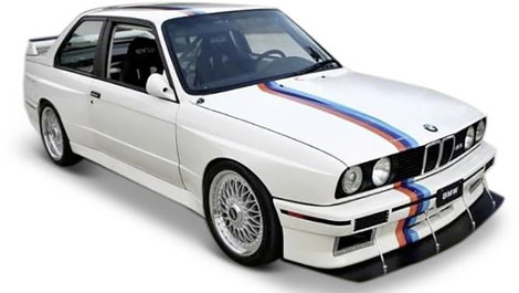 Bburago BMW M3 (E30) ´88 1:24 Autómodell