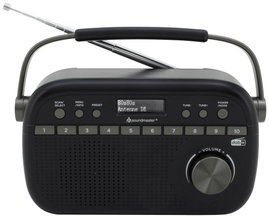 soundmaster DAB280SW Táskarádió DAB+, URH Fekete