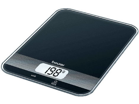 Beurer KS 19 Konyhai mérleg digitális Mérési tartomány (max.)=5 kg Fekete