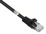 Renkforce RF-5044016 RJ45 Hálózati kábel, patchkábel CAT 5e U/UTP 10.00 m Fekete Védővel 1 db bélyegkép