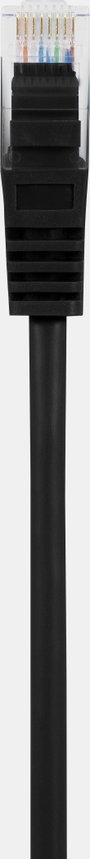 Renkforce RF-5044016 RJ45 Hálózati kábel, patchkábel CAT 5e U/UTP 10.00 m Fekete Védővel 1 db 2. bélyegkép