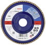 Bosch Accessories 2608601274 X431 Felületcsiszoló korong Ø 125 mm Furat átmérő 22.33 mm Acél 1 db bélyegkép