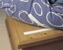 Tesa öntapadós tépőzár, tépőzáras ragasztószalag 1000 mm x 20 mm fekete TESA On & Off 55231-00-01 2. bélyegkép