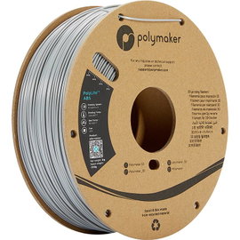 Polymaker PE01003 PolyLite 3D nyomtatószál ABS műanyag közel szagtalan 1.75 mm 1000 g Szürke 1 db