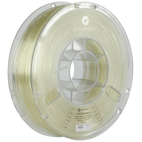 Polymaker PJ01011 PolySmooth 3D nyomtatószál PVB polírozható 1.75 mm 750 g Átlátszó 1 db