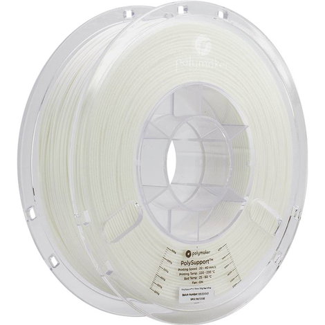 Polymaker PD04001 Polysupport Breakaway 3D nyomtatószál Support anyag 1.75 mm 750 g Gyöngyfehér 1 db