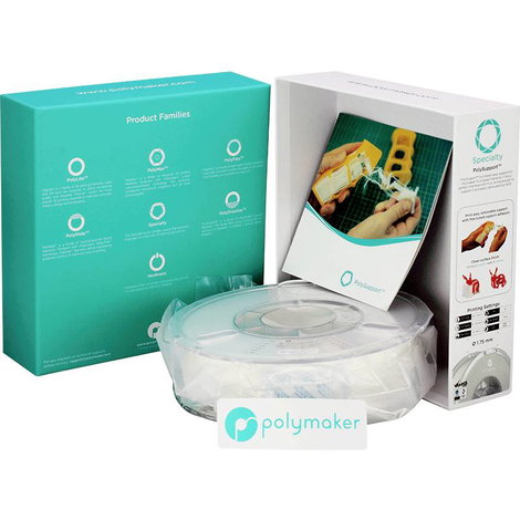Polymaker PD04001 Polysupport Breakaway 3D nyomtatószál Support anyag 1.75 mm 750 g Gyöngyfehér 1 db 4. kép