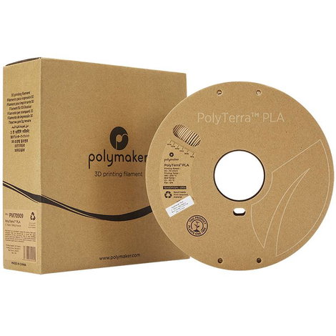 Polymaker 70909 PolyTerra 3D nyomtatószál PLA műanyag alacsonyabb műanyag tartalom 1.75 mm 1000 g Mo 4. kép